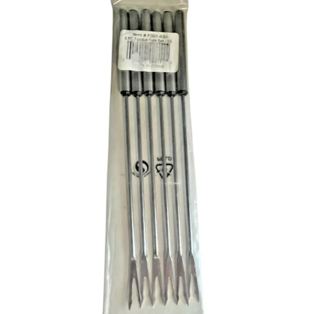 Unbranded steel fondue